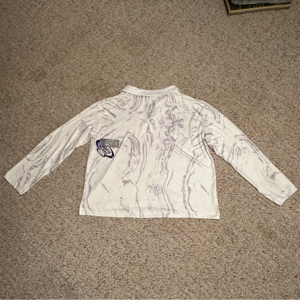 Pittsburgh Penguins NHL Concepts Sport LS Marble Collar Pajama Shirt Women XL - Picture 5 of 5